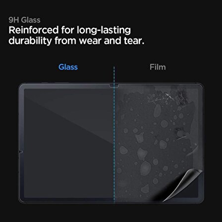 Spigen Galaxy Tab S8 Plus / S7 Plus Cam Ekran Koruyucu