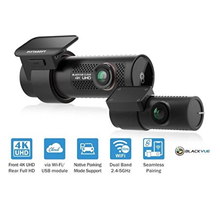 BLACKVUE DR970X-2CH 4K UHD 2 Kameralı Online Araç Kamerası