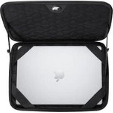 Spigen Macbook Pro 14" ile Uyumlu Kılıf/Taşıma Çantası Black-AFA04270