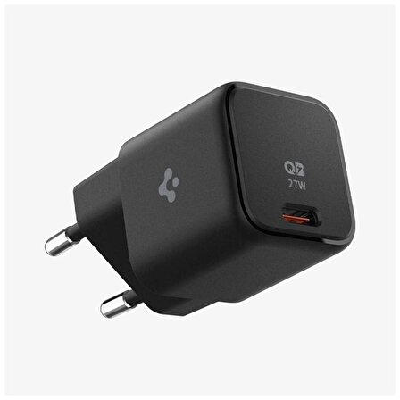 Spigen PowerArc ArcStation 27W Hızlı Şarj Cihazı USB-C PD 3.0 27W / PPS 25W (Samsung Hızlı Şarj Destekli) iPhone / Android Şarj Adaptörü PE2103