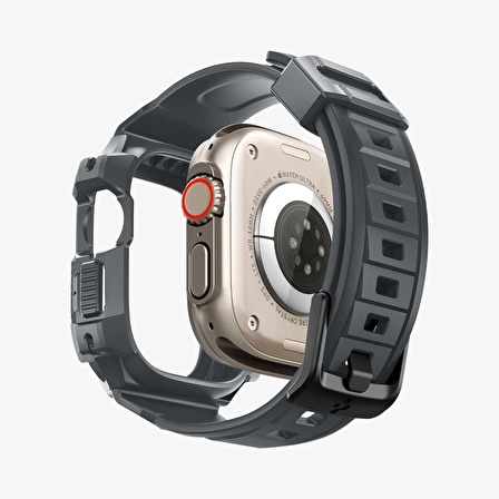 Apple Uyumlu Watch Ultra 2 / Ultra (49 mm) Kılıf, Spigen Rugged Armor Pro