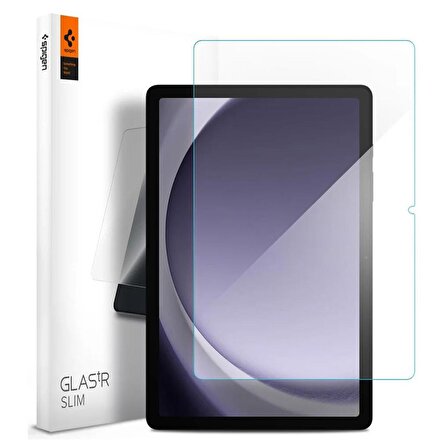 Galaxy Tab A9 Plus Cam Ekran Koruyucu, Spigen Glas.tR Slim (1 Adet)