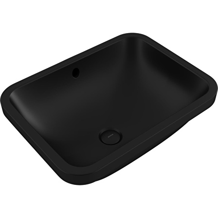 Bocchi Scala Tezgahaltı Lavabo 55 cm Mat Siyah 1006-004-0125