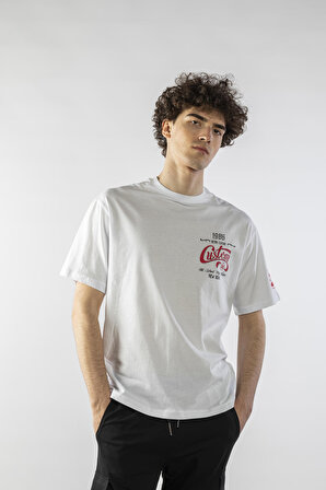 Erkek Custom Baskılı Oversize Kısa Kollu T-Shirt