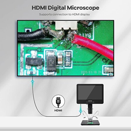Andonstar AD249S-M 10.1 Inc HDMI Dijital Mikroskop 2000X