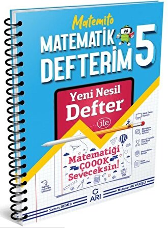Arı Yayıncılık 5. Sınıf Matematik Defteri Matemito