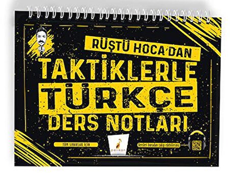Pelikan Yayınları Rüştü Hocadan Taktiklerle Türkçe Ders Notları