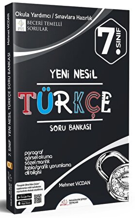 Paragrafın Şifresi Yayınları 7. Sınıf Türkçe Soru Bankası