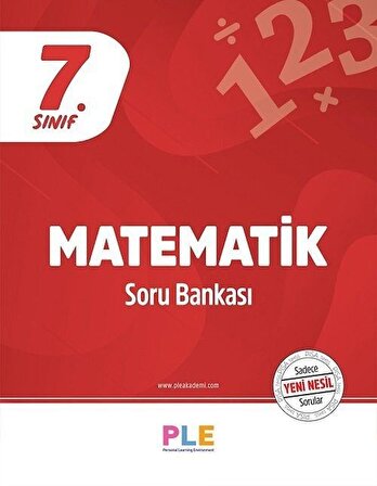 Birey Yayınları PLE 7. Sınıf Matematik Soru Bankası