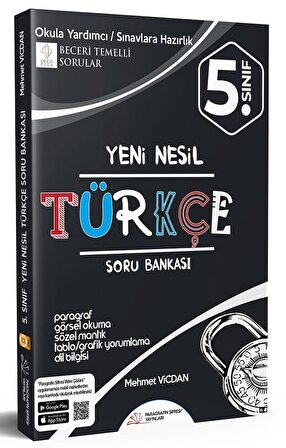 Paragrafın Şifresi Yayınları 5. Sınıf Türkçe Soru Bankası