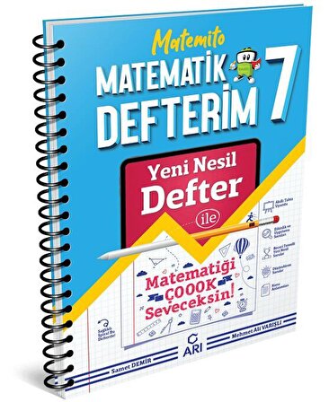 Arı Yayıncılık 7. Sınıf Akıllı Matematik Defteri Matemito