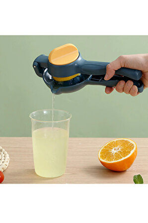 Pratik Ayarlanabilir Limon Portakal Sıkacağı - Yeşil