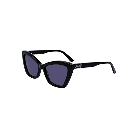 Karl Lagerfeld KL 6105S 001 54 Kadın Cat Eye Siyah Kemik Güneş Gözlüğü 