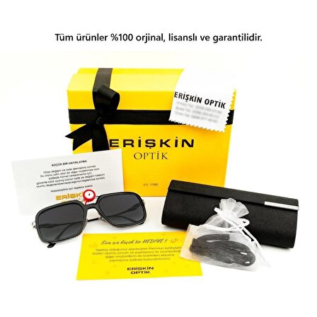 Calvin Klein Jeans CKJ 23641S 002 50 Kadın Kelebek Siyah Kemik Güneş Gözlüğü
