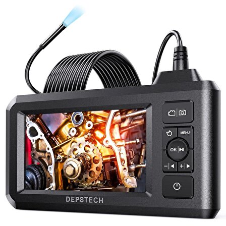 Depstech DS300 SL 5.5mm Probe 1080P HD Borescope Endoskop Kamera