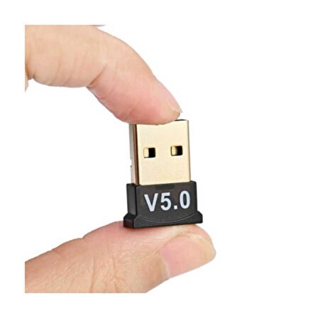 Bluetooth 5.0 Adaptör 5.0 Mini Dongle USB Alıcı Verici