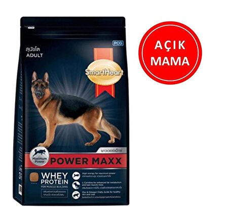 Smart Heart Gold Adult Power Maxx Tavuklu Yetişkin Köpek Maması 1 Kg AÇIK