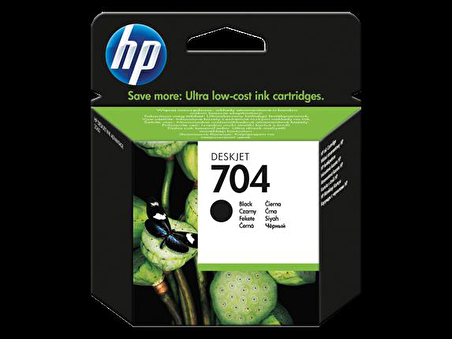 HP No 704 Siyah Kartuş