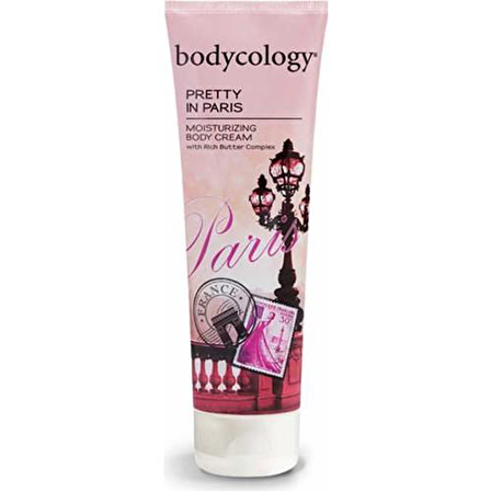 Bodycology Pretty in Paris Nemlendirici Tüm Cilt Tipleri için Vanilya Kokulu Vücut Kremi 227 g 