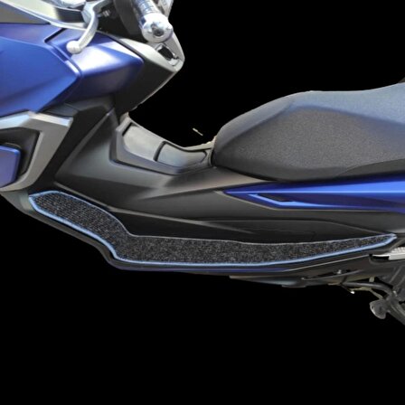 Motosiklet Aksesuar Koruyucu Paspas Honda Forza 250 2018 2019 2022 2023 2024 Uyumlu Gri Kenar Overloklu