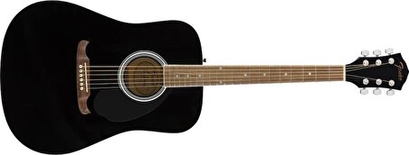 Fender FA-125 BLK Akustik Gitar (KILIF+ASKI+PENA)