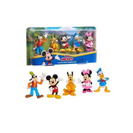 Disney Koleksiyon Mickey ve Arkadaşları 5'li Figür Set (7,5cm)