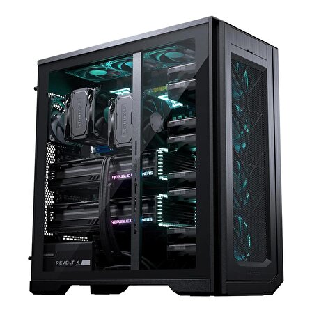 Phanteks Enthoo Pro 2 Server, Full Tower, Temperli Cam, DRGB, XL-EEB, Bilgisayar Kasası - Siyah