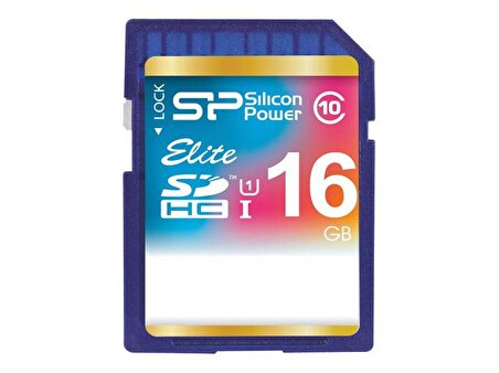 Silicon Power Elite 16 gb sdhc clash 10 u1 Sd Hafıza Kartı