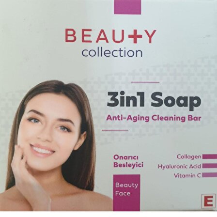 Beauty Collection 3 in 1 Onarıcı Besleyici Sabun 
