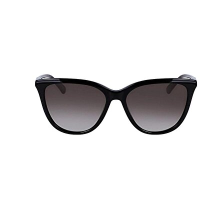 Longchamp LO 718S 001 56 Kadın Siyah Kelebek Güneş Gözlüğü