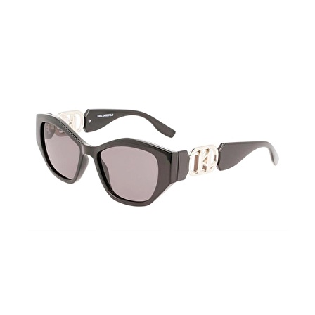 Karl Lagerfeld KL 6086S 001 Kadın Siyah Cat Eye Güneş Gözlüğü