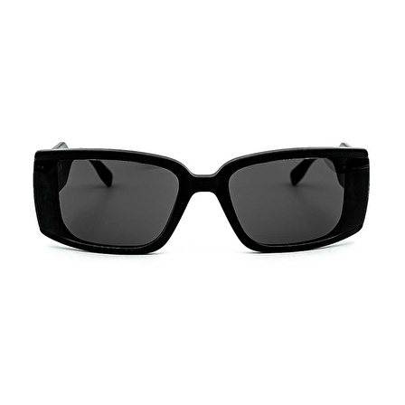 Karl Lagerfeld KL 6106S 002 64 Unisex Siyah Dikdörtgen Güneş Gözlüğü