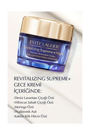 Estee Lauder Revitalizing Supreme+Night Yaşlanma Karşıtı 50 ml Nemlendirici