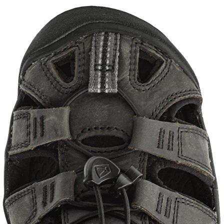 Keen Siyah Erkek Sandalet CLEARWATER CNX LEATHER