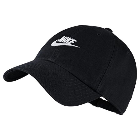 Nike U Nsw H86 Futura Wash Cap Unisex Siyah Şapka 
