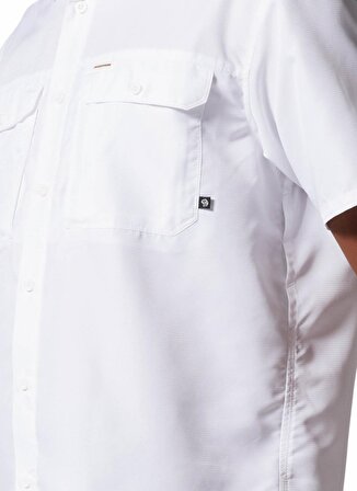 Mountain Hardwear Normal Düz Beyaz Erkek Gömlek 1648771100 OM7044