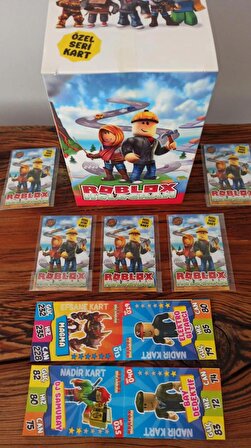 roblox özel seri oyun kartları 30 x 2 toplam 60 adet & kutusuz