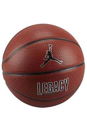 Jordan Legacy 2.0 8p Deflated Amber/black/metallıc Sılver/bl Basketbol Topu J.100.8253.855.07