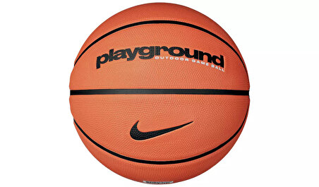 Nike NIKE EVERYDAY PLAYGROUND 8P DEFLATED Turuncu Unisex Basketbol Topu