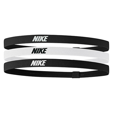 Nike NIKE ELASTIC HEADBANDS 2.0 3 PK SİYAH Unisex Saç Bandı