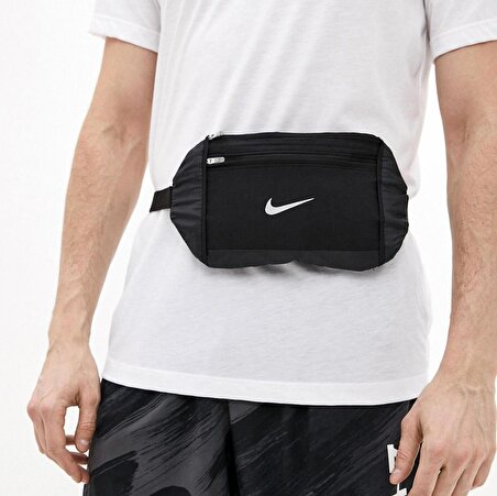 Nike  NIKE CHALLENGER 2.0 WAIST PACK LARGE SİYAH Erkek Bel Çantası