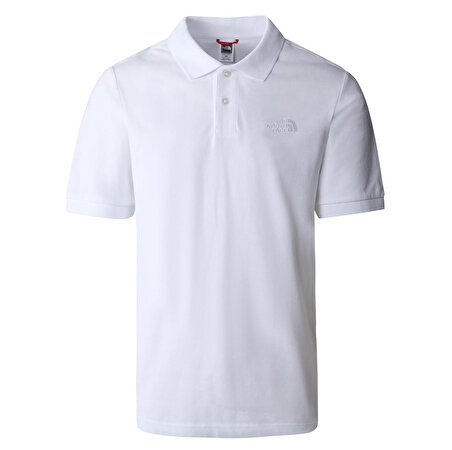 F00CG71FN41-R The North Face M Polo Pıquet - Eu Erkek T-Shirt Beyaz