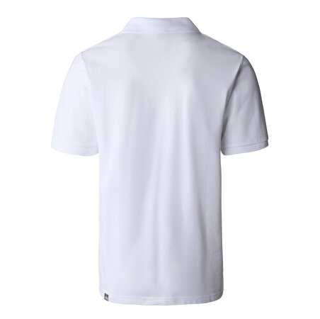 F00CG71FN41-R The North Face M Polo Pıquet - Eu Erkek T-Shirt Beyaz