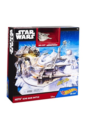 Hotwheels Star Wars Hoth Echo Base Battle Cgn34 - Cgn33