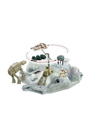 Hotwheels Star Wars Hoth Echo Base Battle Cgn34 - Cgn33