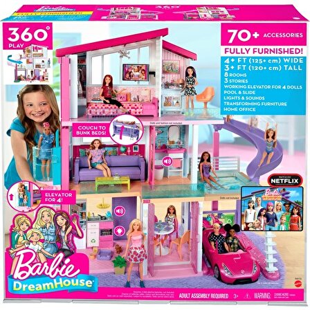 Barbie'nin Rüya Evi FHY73 %100 Orijinal Ürün Yeni Seri Lisanslı