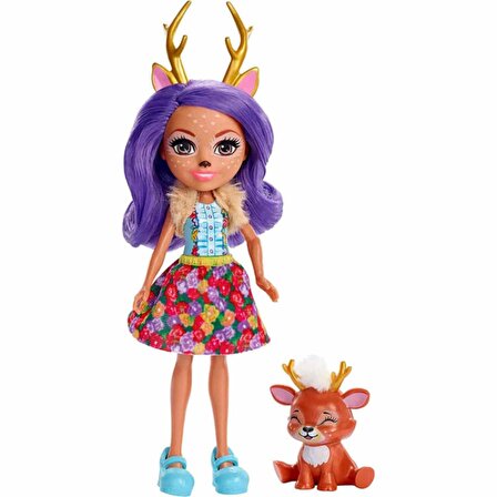 Mattel  Enchantimals Bebek  Danessa Deer & Sprint DVH87- FXM75 Orijinal