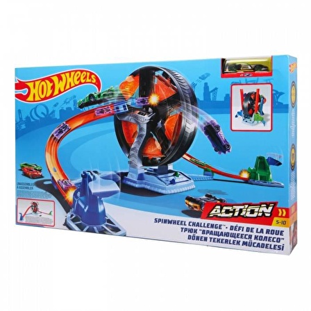 Hot Wheels Dönen Tekerlek Macerası Yarış Seti Gjm77