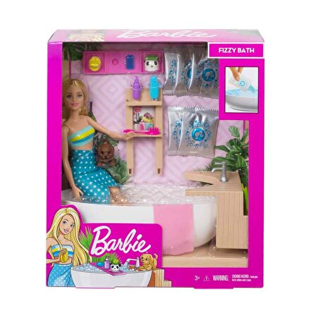 Barbie Wellness Barbie'nin Spa Günü Oyun Seti GJN3
