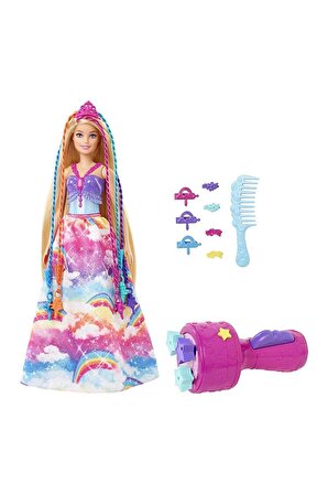 Barbie Dreamtopia Örgü Saçlı Prenses ve Aksesuarla